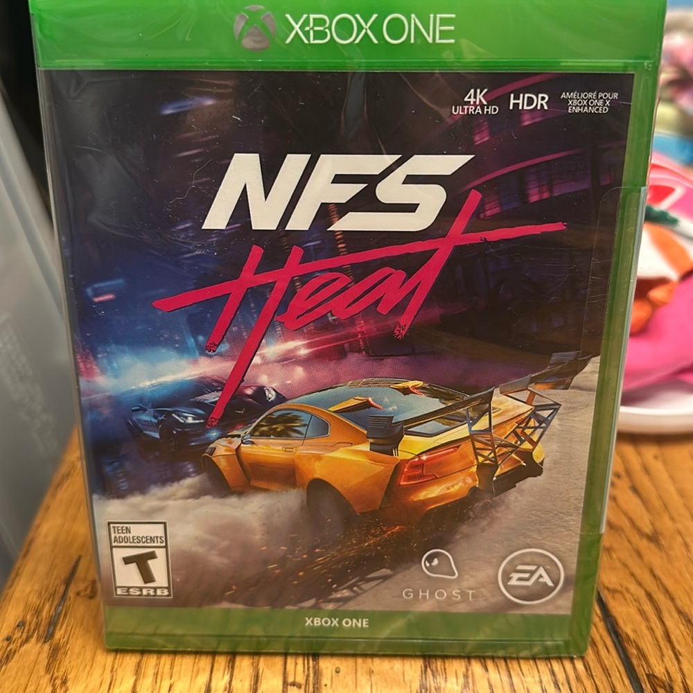 Xbox one NFS Heat video game **factory sealed**